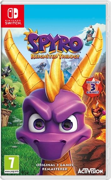 Spyro Reignited Trilogy (NSP, XCI) ROM